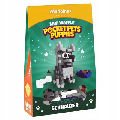 Marioinex mini wafle Pocket Pets Puppies sznaucer Marioinex mini wafle Pocket Pets Puppies sznaucer
