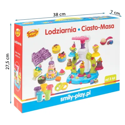 Smily Play Lodziarnia - Ciasto Masa Smily Play Lodziarnia - Ciasto Masa
