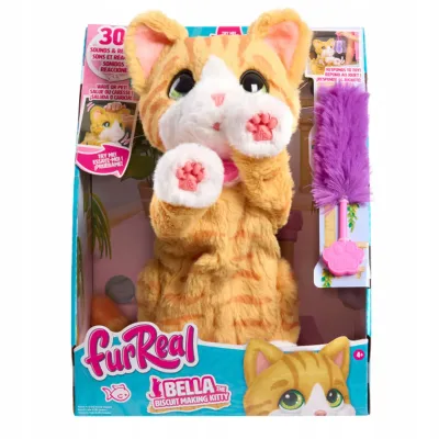 FURREAL INTERAKTYWNY KOTEK ZABAWKA KOTKA BELLA 30 CM TOWARZYSZ ZABAWY FURREAL INTERAKTYWNY KOTEK ZABAWKA KOTKA BELLA 30 CM TOWARZYSZ ZABAWY