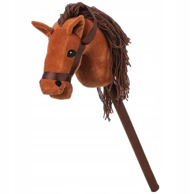 Skoczek Norimpex głowa konia pluszowa z dźwiękiem wielokolorowa 66 cm Skoczek Norimpex głowa konia pluszowa z dźwiękiem wielokolorowa 66 cm