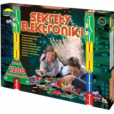 Zestaw Dromader Sekrety Elektroniki 1200 eksperymentów Zestaw Dromader Sekrety Elektroniki 1200 eksperymentów