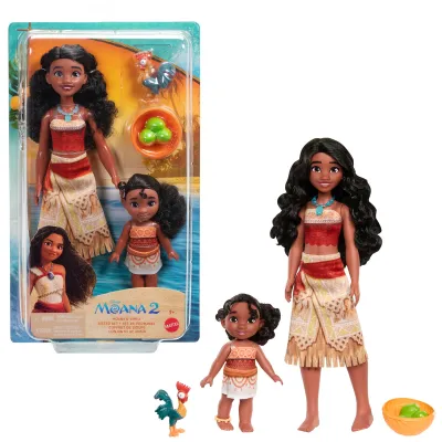 Zestaw lalek Mattel Vaiana 2 Moana & Simea Zestaw lalek Mattel Vaiana 2 Moana & Simea