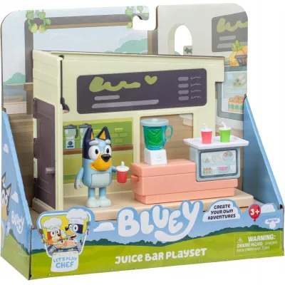 Zestaw Moose Toys Bluey Juice Bar Playset Zestaw Moose Toys Bluey Juice Bar Playset