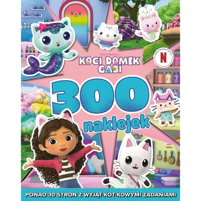 Koci Domek Gabi.300 naklejek Koci Domek Gabi.300 naklejek
