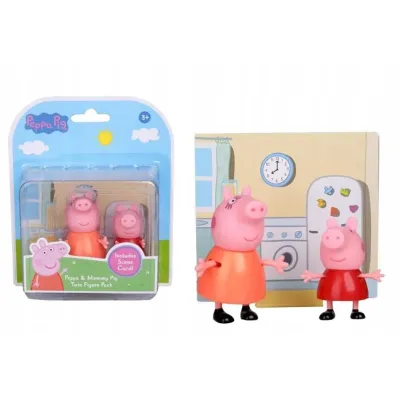 PEPPA 2 figurki Peppa + mama Peppy D4105 PEPPA 2 figurki Peppa + mama Peppy D4105