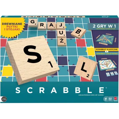 Gra planszowa Mattel Scrabble Gra planszowa Mattel Scrabble