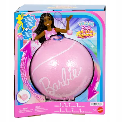 LALKA BARBIE TEAM ROLL & REVEAL JMY56 LALKA BARBIE TEAM ROLL & REVEAL JMY56