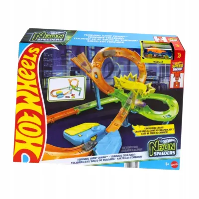 Hot Wheels Neon Speeders Tornado Jump Crash Tor Jmg50 Pud2 Hot Wheels Neon Speeders Tornado Jump Crash Tor Jmg50 Pud2
