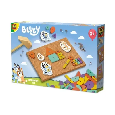 SES Tablica korkowa z młotkiem BLUEY SES Tablica korkowa z młotkiem BLUEY