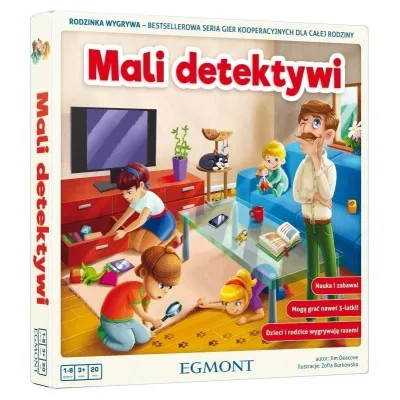 Egmont Gra Mali Detektywi Rodzinka wygrywa Egmont Gra Mali Detektywi Rodzinka wygrywa