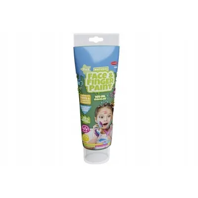 Farba do malowania palcami zielona 100 ml bez tlen Farba do malowania palcami zielona 100 ml bez tlen