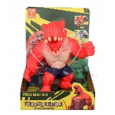 Figurka Behemot Czerwony T-Rex Antystresowa Z Efektami Świ/Dźw Figurka Behemot Czerwony T-Rex Antystresowa Z Efektami Świ/Dźw