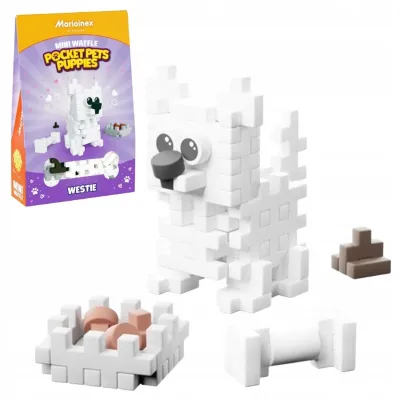 MARIOINEX MINI WAFFLE POCKET PETS PUPPIES KLOCKI PIES WEST HIGHLAND TERRIER MARIOINEX MINI WAFFLE POCKET PETS PUPPIES KLOCKI PIES WEST HIGHLAND TERRIER