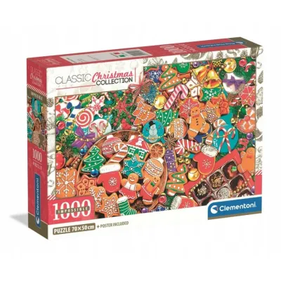Puzzle Clementoni 1 elementów Puzzle 1000 Impossible Christmas Treats