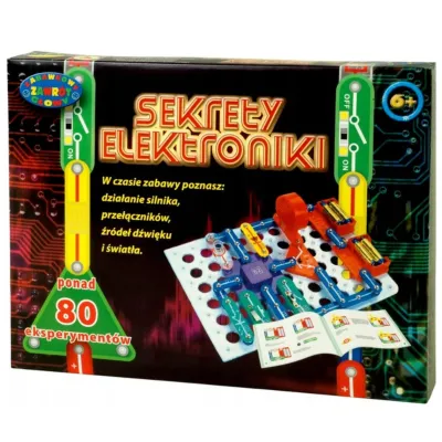 Dromader Sekrety Elektroniki 80 eksperymentów Dromader Sekrety Elektroniki 80 eksperymentów