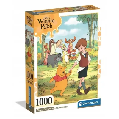 Puzzle Clementoni 1000 Disney Winnie The Pooh Kubuś Puchatek