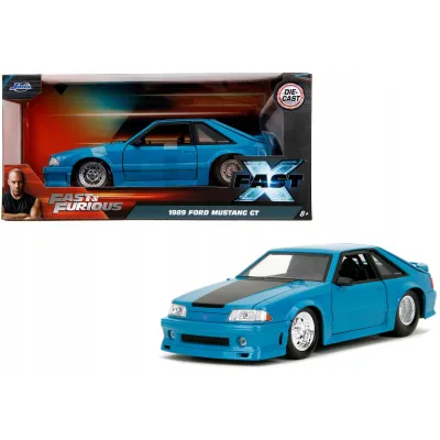 Samochód JADA TOYS Szybcy i wściekli 1989 Ford Mustang GT 9334922314R00 Samochód JADA TOYS Szybcy i wściekli 1989 Ford Mustang GT 9334922314R00