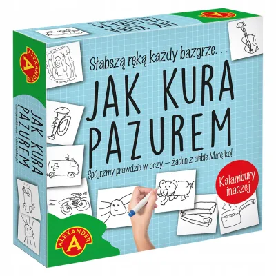 Alexander Gra planszowa Jak kura pazurem