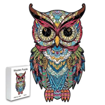Alexander Puzzle drewniane Sowa 140 el.