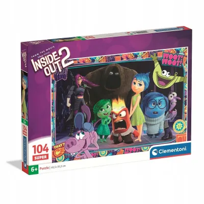 Clementoni Puzzle 104 el. Super Inside Out 2