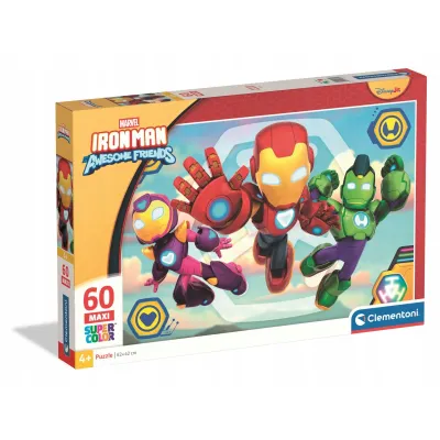 Clementoni Puzzle 60 el. Iron Man And His Awesome Friends