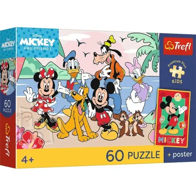 Trefl Puzzle 60 el Prem Plus Kids Wesoła misja