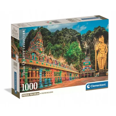Clementoni Puzzle 1000 el. Compact Painted Batu Caves