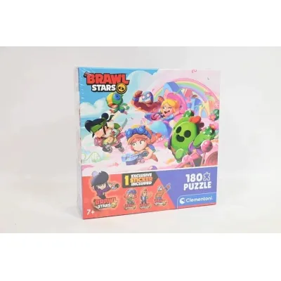 Clementoni Puzzle 180 el. Square box Brawl Stars