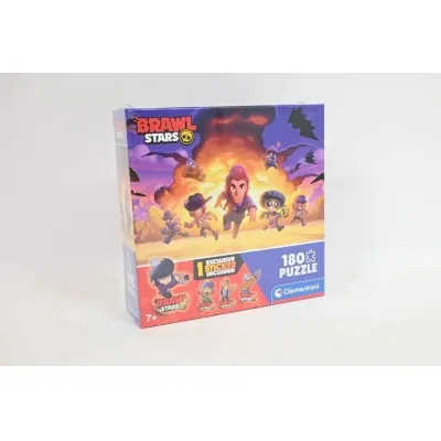 Clementoni Puzzle 180 el.  Square box Brawl Stars