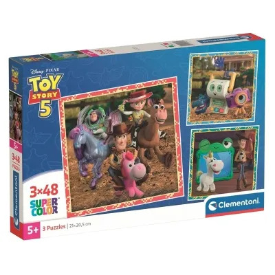 Clementoni Puzzle 3x48 Square Toy Story 5 Clementoni Puzzle 3x48 Square Toy Story 5