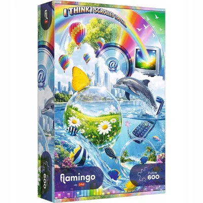 Trefl Puzzle 600 el Flamingo By Trefl Internetowy chaos Trefl Puzzle 600 el Flamingo By Trefl Internetowy chaos