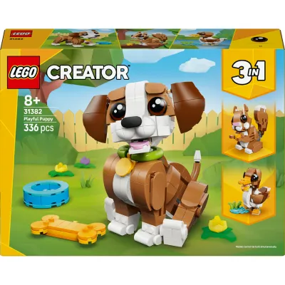 LEGO Creator 3 w 1 Urocze zwierzątka: psotny szczeniaczek