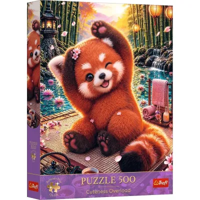 Trefl Puzzle PPQ, Cuteness Overload 500 el. Czarująca czerwona panda Trefl Puzzle PPQ, Cuteness Overload 500 el. Czarująca czerwona panda