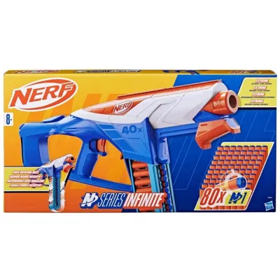 Wyrzutnia Nerf N-Series Infinite Blaster ze strzałkami