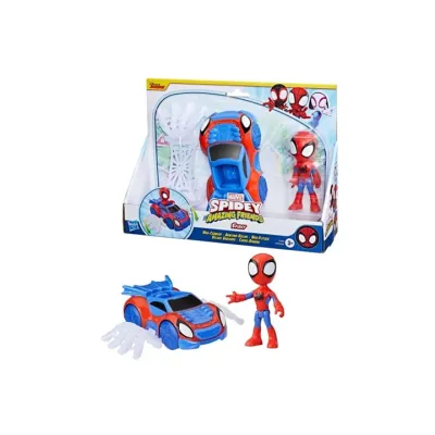 Hasbro Marvel Zestaw Spidey i super-kumple: Figurka + Pojazd