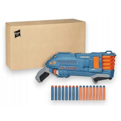 Hasbro Pistolet wyrzutnia Shotgun Nerf Elite 2.0 Warden DB-8 + 16 strzałek