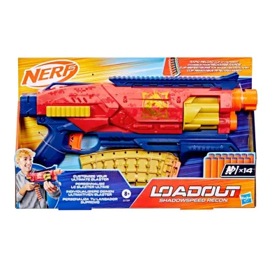 Hasbro NERF Loadout Shadowspeed