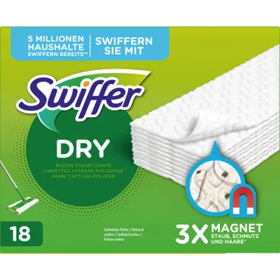 Swiffer Dry Suche Ściereczki do Mopa 18szt