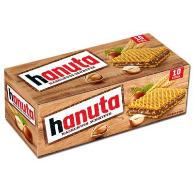 Hanuta Wafelki 10szt 220g