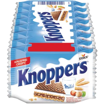 Knoppers 8szt 200g