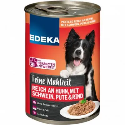 Edeka Feine Mahlzeit Huhn Schwein dla Psa 400g