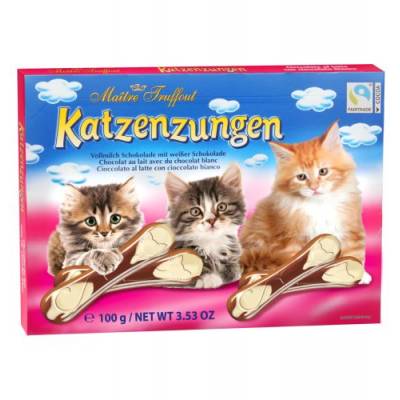 Maitre Katzenzungen Milk & White 100g/22