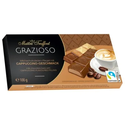 Maitre Grazioso Cappuccino Czekoladki 8szt 100g