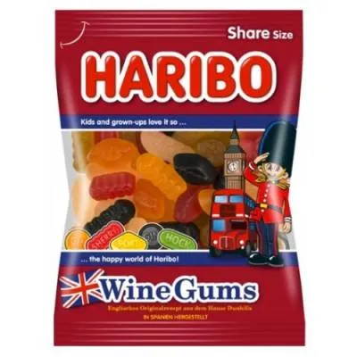 Haribo Wine Gums Żelki 175g