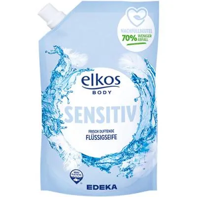 Elkos Sensitiv Flussigseife Mydło Zapas 750ml/1L