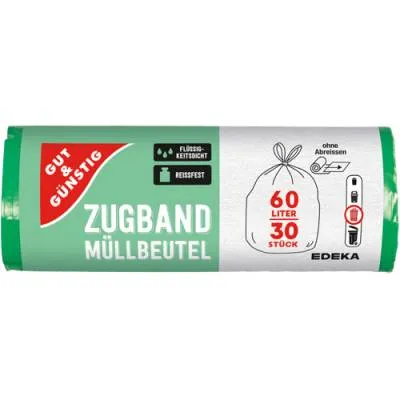 G&G Zugband Worki na Śmieci 60L 30szt