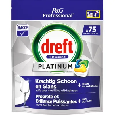 Dreft Professional Platinum Lemon Tab 75szt 1,1kg*