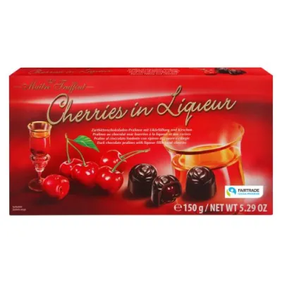 Maitre Truffout Cherries in Liqueur 150g