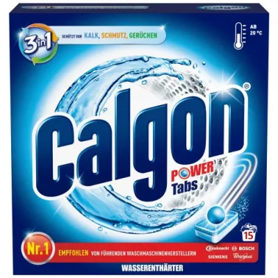 Calgon 3in1 Power Tabs 15szt 218g DE