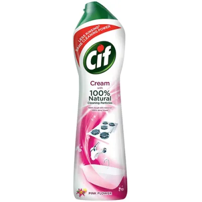 Cif Cream Micro Crystals Pink Flower Mleczko 500ml